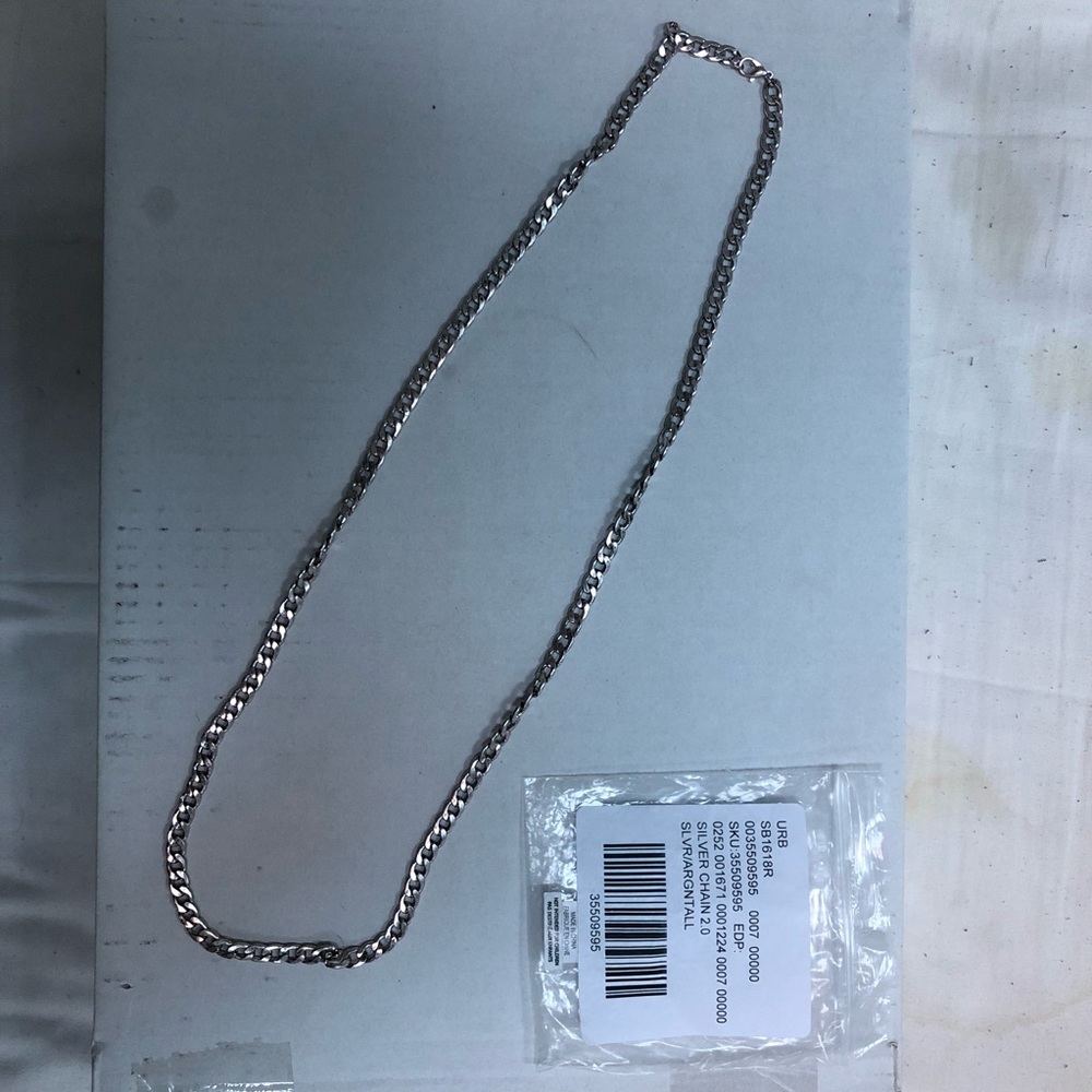 Silver Link Chain from Urban Outfitters